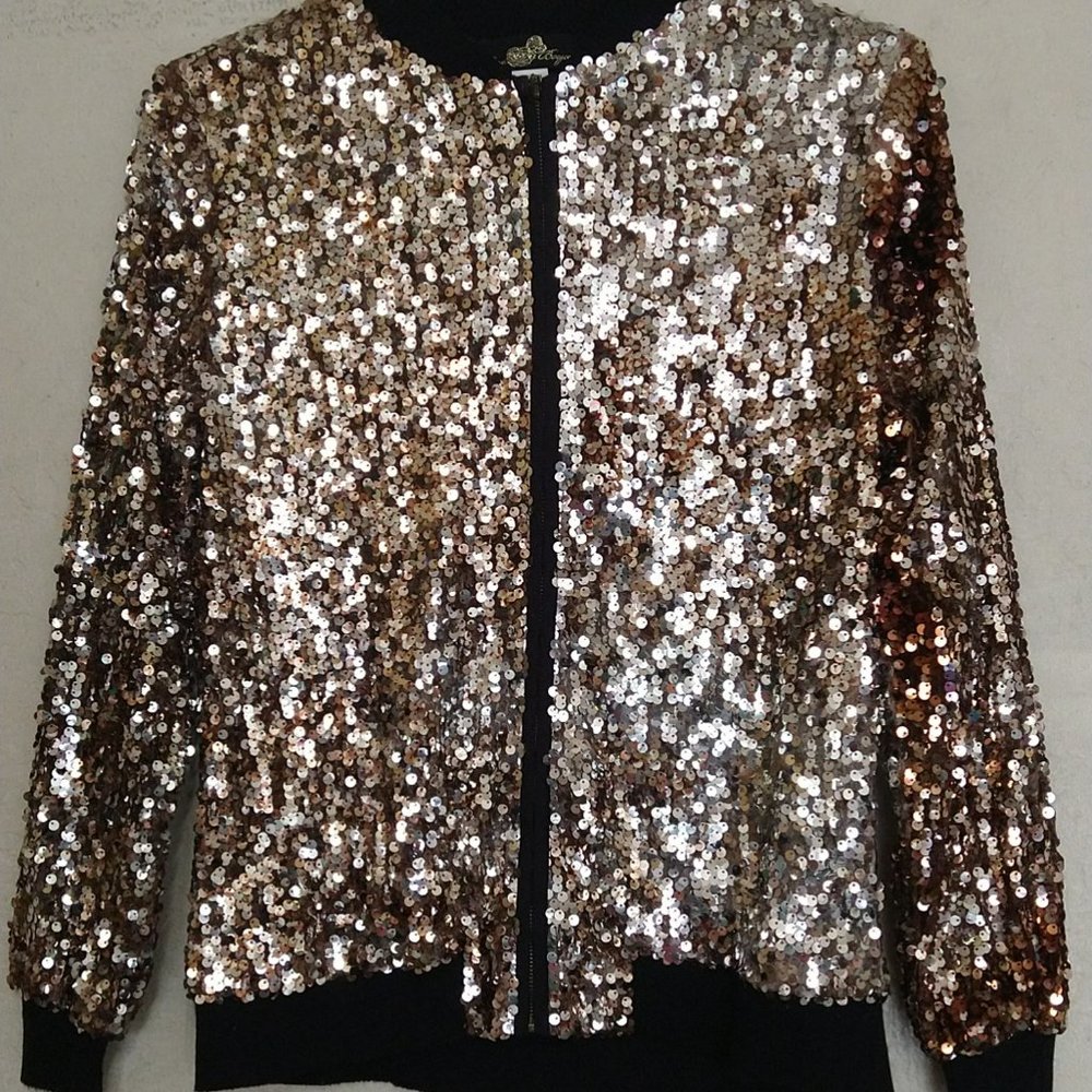 Joan Boyce Sequence Bomber Jacket,  size S